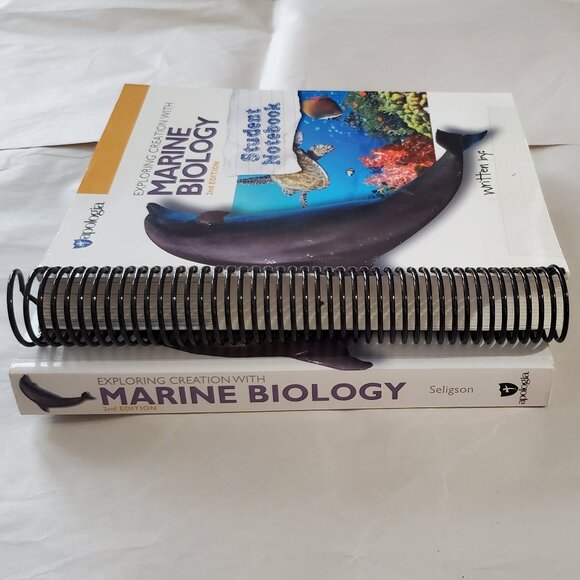 Apologia Set of Marine Biology Textbook and Student Notebook - Picture 10 of 11